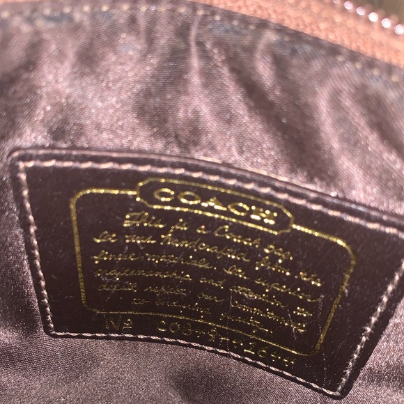 Coach Cross Body Bag Logo Print-canvas/tan - Picture 7 of 14